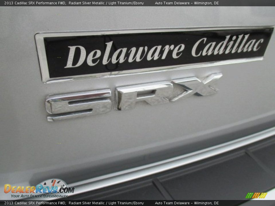 2013 Cadillac SRX Performance FWD Radiant Silver Metallic / Light Titanium/Ebony Photo #25