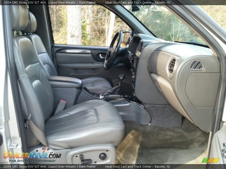2004 GMC Envoy XUV SLT 4x4 Liquid Silver Metallic / Dark Pewter Photo #9