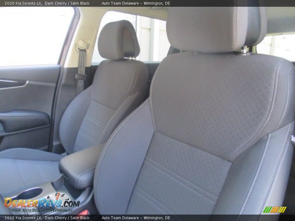 2016 Kia Sorento LX Dark Cherry / Satin Black Photo #5