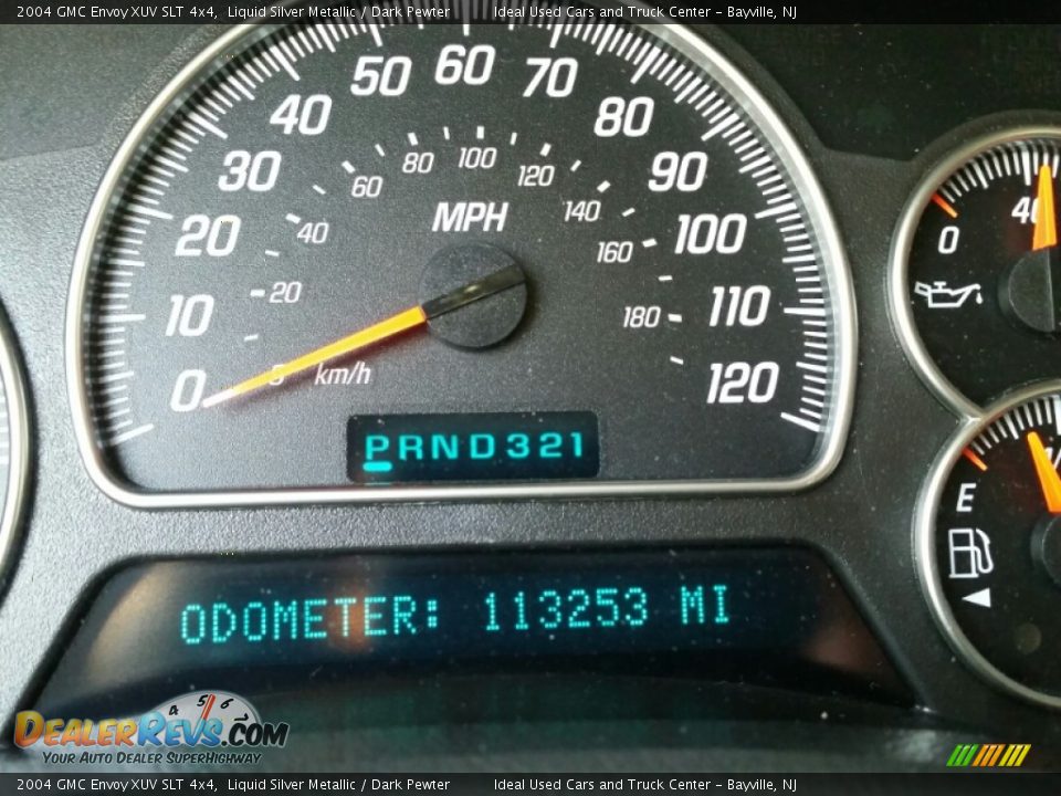 2004 GMC Envoy XUV SLT 4x4 Liquid Silver Metallic / Dark Pewter Photo #15