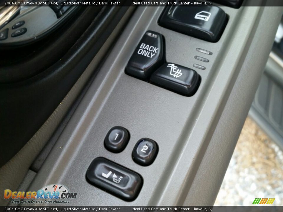 2004 GMC Envoy XUV SLT 4x4 Liquid Silver Metallic / Dark Pewter Photo #19