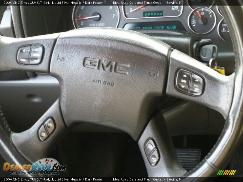 2004 GMC Envoy XUV SLT 4x4 Liquid Silver Metallic / Dark Pewter Photo #20