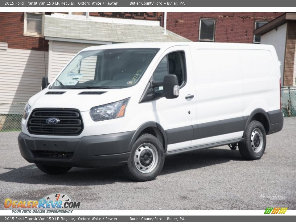 Front 3/4 View of 2015 Ford Transit Van 150 LR Regular Photo #1