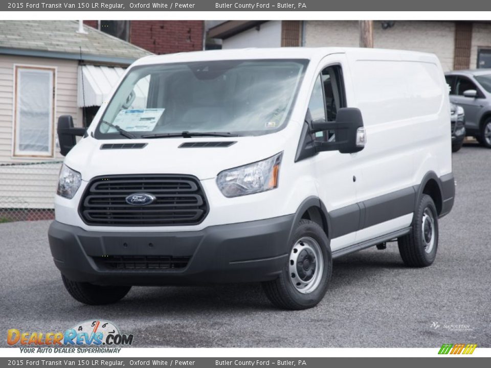 Front 3/4 View of 2015 Ford Transit Van 150 LR Regular Photo #2