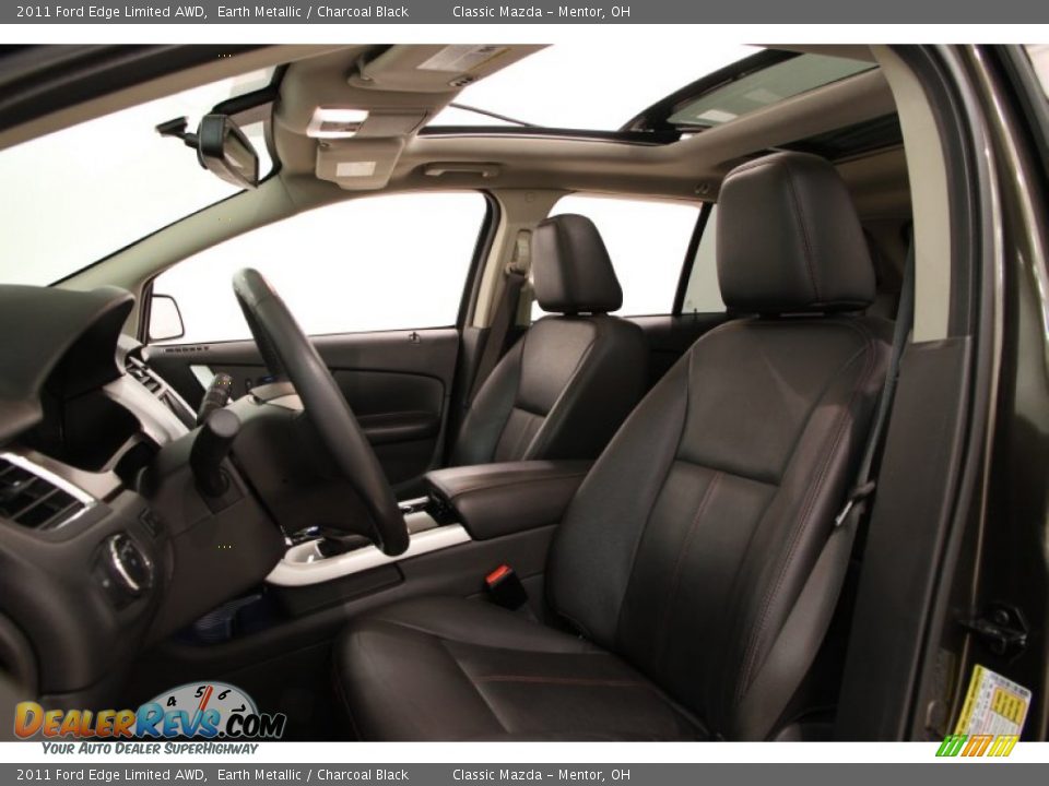 2011 Ford Edge Limited AWD Earth Metallic / Charcoal Black Photo #5