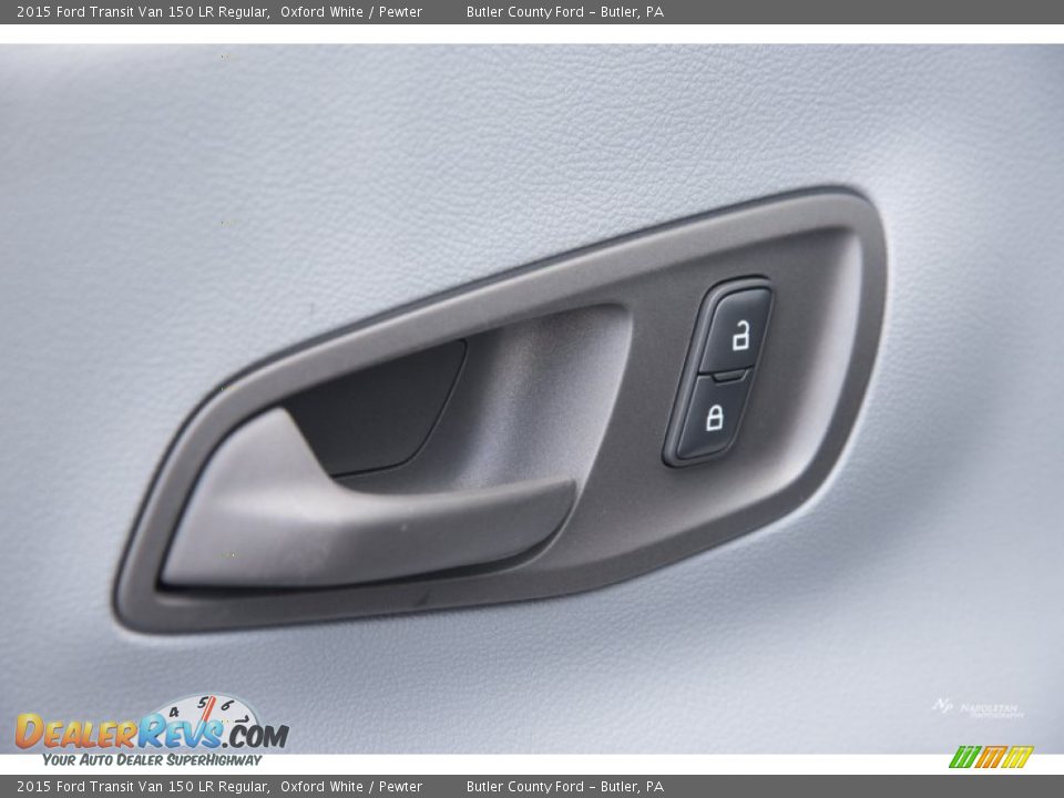2015 Ford Transit Van 150 LR Regular Oxford White / Pewter Photo #11