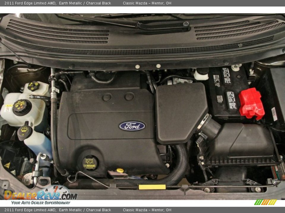 2011 Ford Edge Limited AWD Earth Metallic / Charcoal Black Photo #19