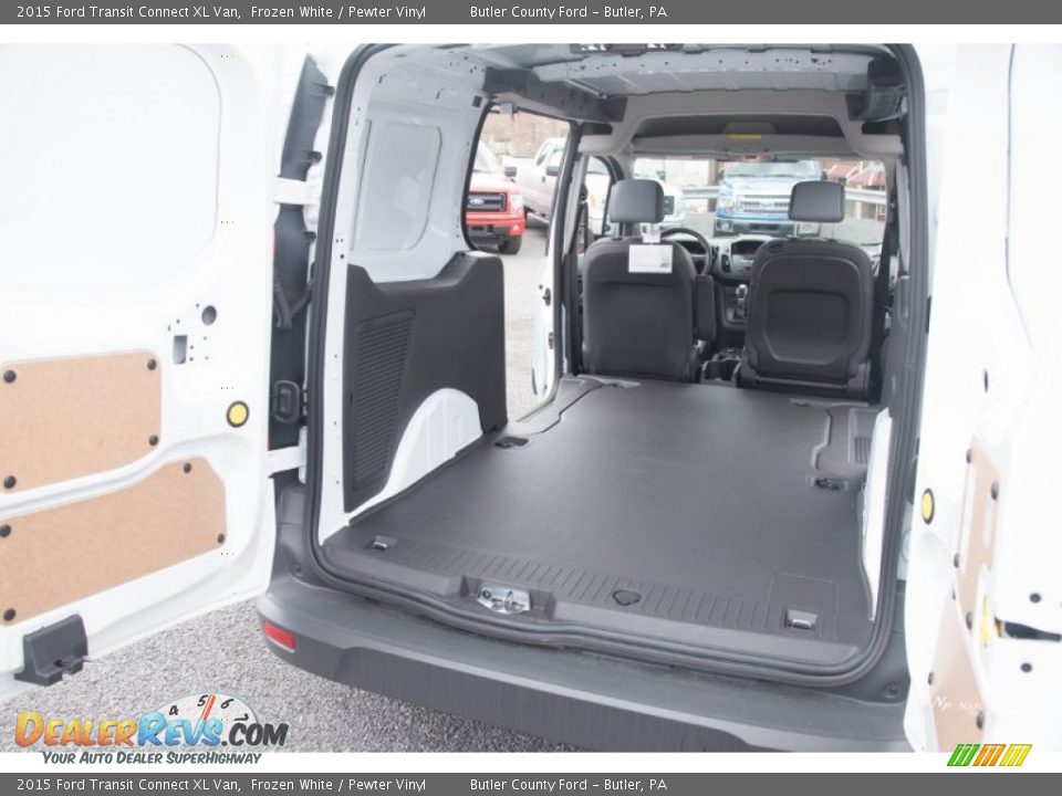 2015 Ford Transit Connect XL Van Frozen White / Pewter Vinyl Photo #8