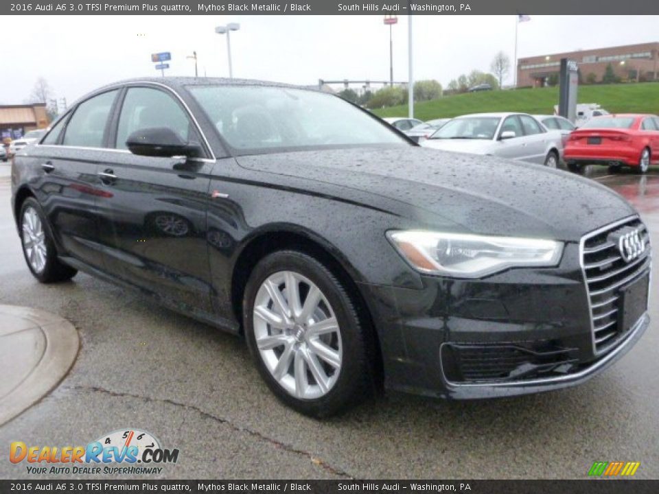 Front 3/4 View of 2016 Audi A6 3.0 TFSI Premium Plus quattro Photo #5