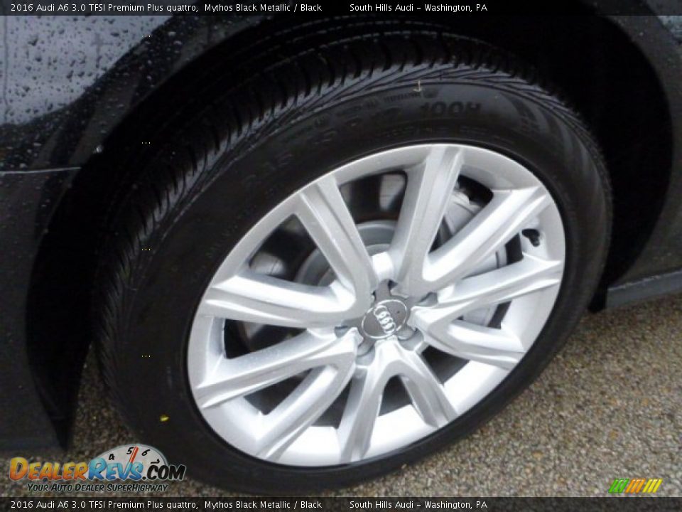 2016 Audi A6 3.0 TFSI Premium Plus quattro Mythos Black Metallic / Black Photo #6