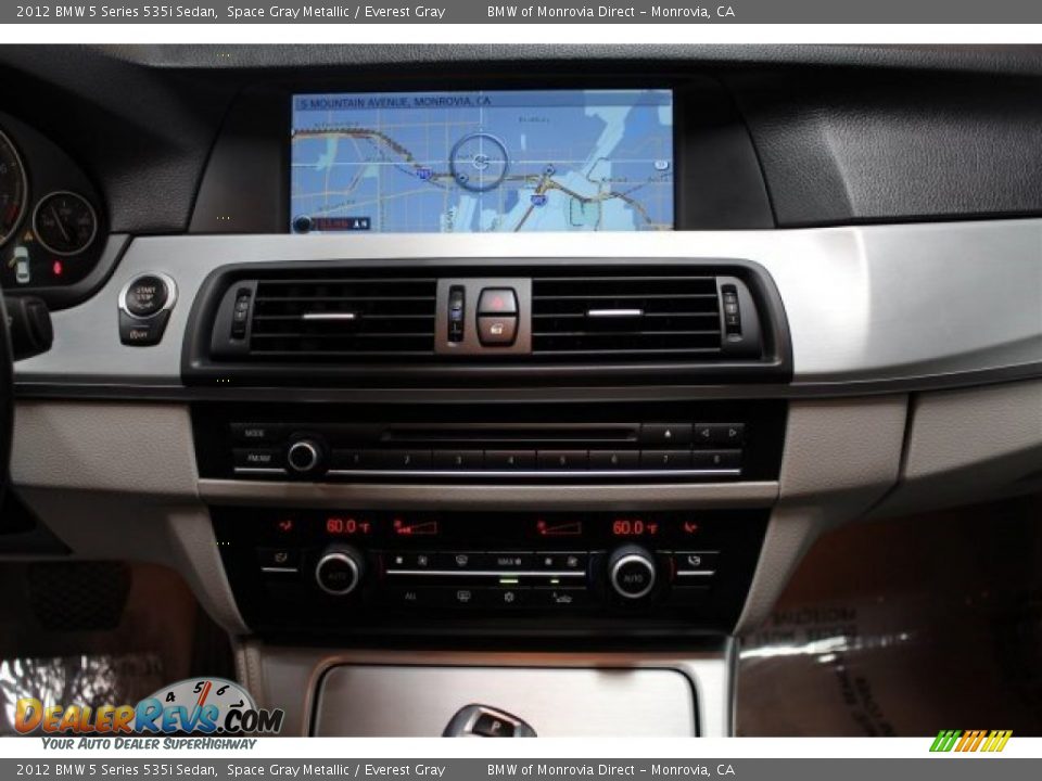 Controls of 2012 BMW 5 Series 535i Sedan Photo #24