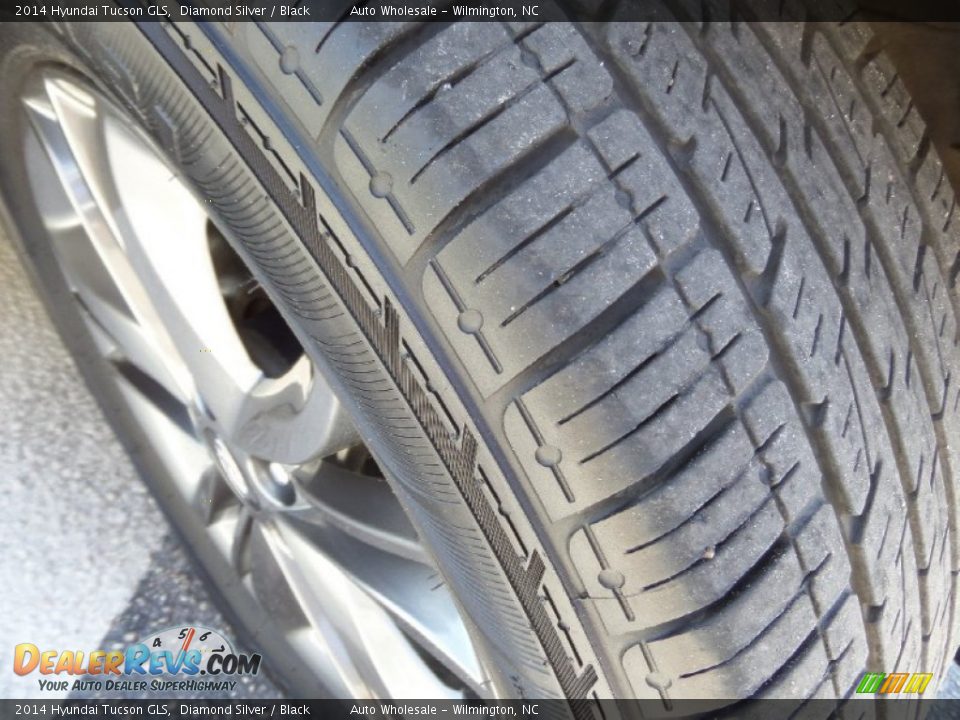 2014 Hyundai Tucson GLS Diamond Silver / Black Photo #9