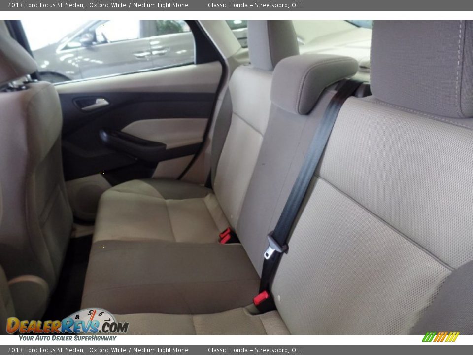 Rear Seat of 2013 Ford Focus SE Sedan Photo #15