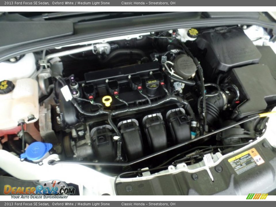 2013 Ford Focus SE Sedan 2.0 Liter GDI DOHC 16-Valve Ti-VCT Flex-Fuel 4 Cylinder Engine Photo #36
