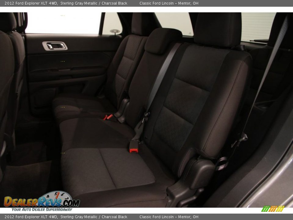2012 Ford Explorer XLT 4WD Sterling Gray Metallic / Charcoal Black Photo #14