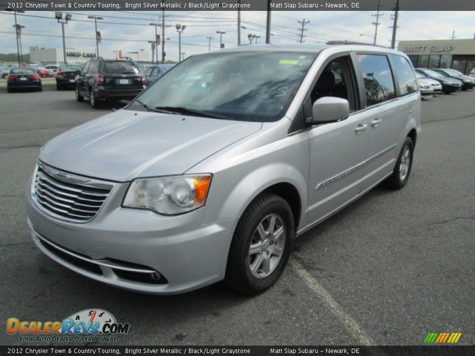 2012 Chrysler Town & Country Touring Bright Silver Metallic / Black/Light Graystone Photo #2