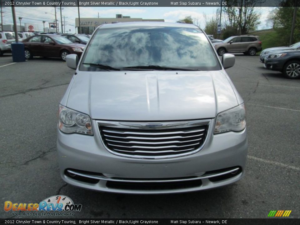 2012 Chrysler Town & Country Touring Bright Silver Metallic / Black/Light Graystone Photo #3