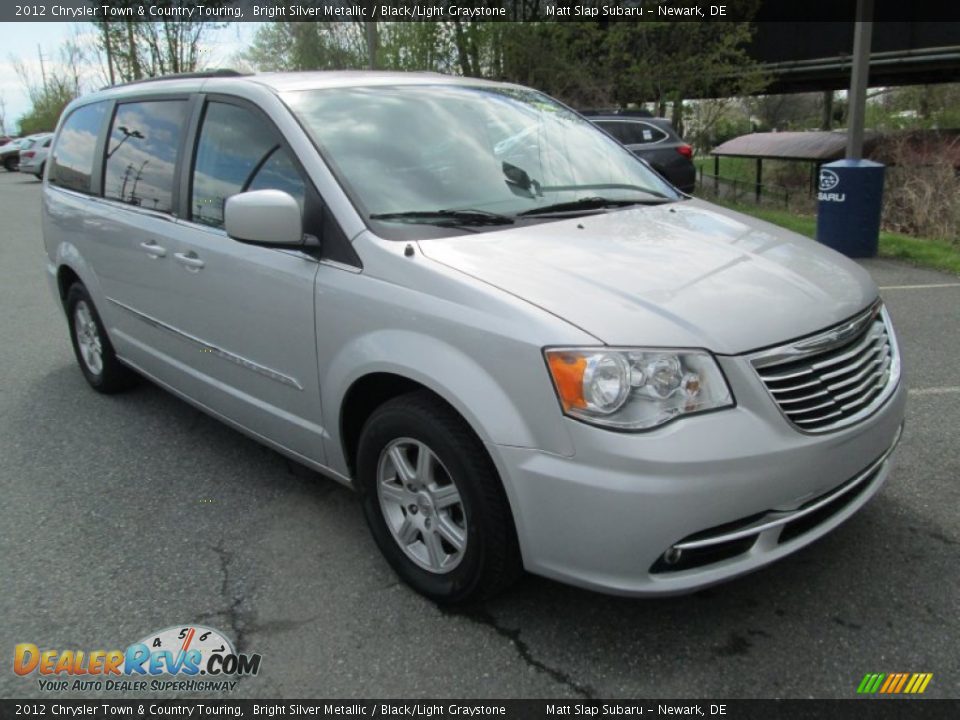 2012 Chrysler Town & Country Touring Bright Silver Metallic / Black/Light Graystone Photo #4