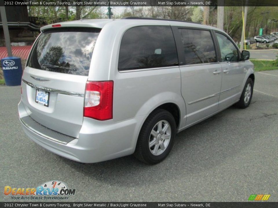 2012 Chrysler Town & Country Touring Bright Silver Metallic / Black/Light Graystone Photo #6