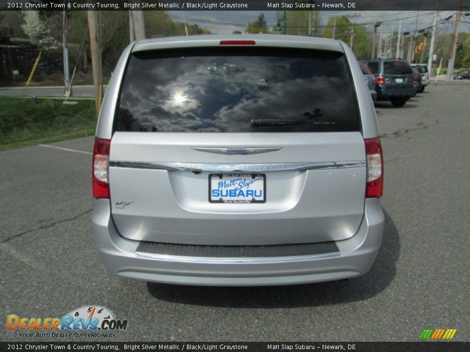 2012 Chrysler Town & Country Touring Bright Silver Metallic / Black/Light Graystone Photo #7
