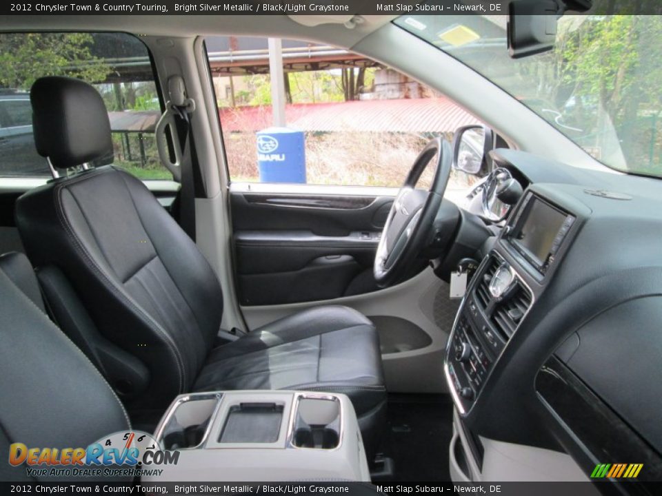2012 Chrysler Town & Country Touring Bright Silver Metallic / Black/Light Graystone Photo #15