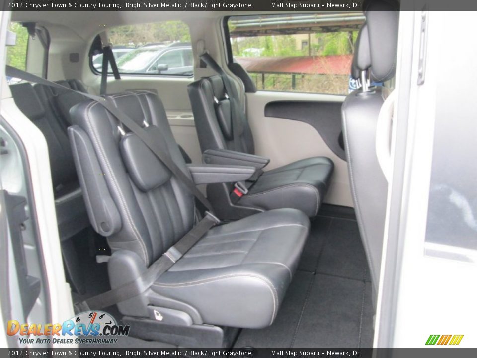 2012 Chrysler Town & Country Touring Bright Silver Metallic / Black/Light Graystone Photo #18