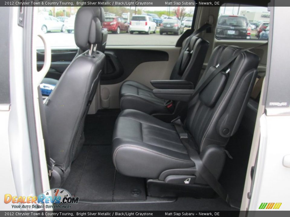 2012 Chrysler Town & Country Touring Bright Silver Metallic / Black/Light Graystone Photo #21