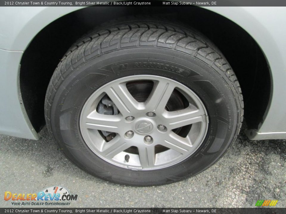 2012 Chrysler Town & Country Touring Bright Silver Metallic / Black/Light Graystone Photo #22