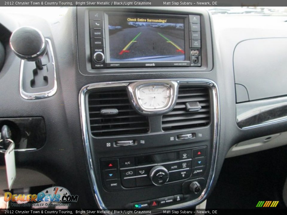 2012 Chrysler Town & Country Touring Bright Silver Metallic / Black/Light Graystone Photo #25