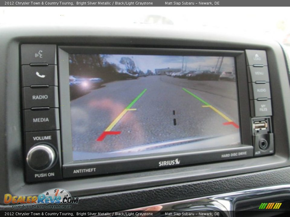 2012 Chrysler Town & Country Touring Bright Silver Metallic / Black/Light Graystone Photo #26