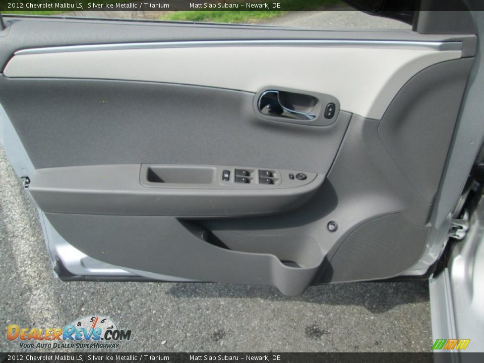 2012 Chevrolet Malibu LS Silver Ice Metallic / Titanium Photo #12