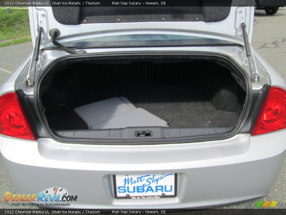 2012 Chevrolet Malibu LS Silver Ice Metallic / Titanium Photo #19