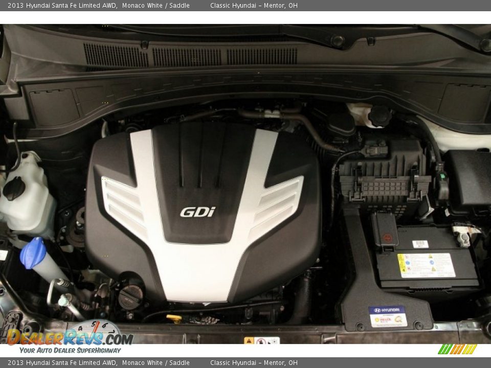 2013 Hyundai Santa Fe Limited AWD 3.3 Liter GDi DOHC 24-Valve D-CVVT V6 Engine Photo #17