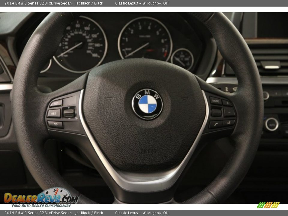 2014 BMW 3 Series 328i xDrive Sedan Jet Black / Black Photo #6