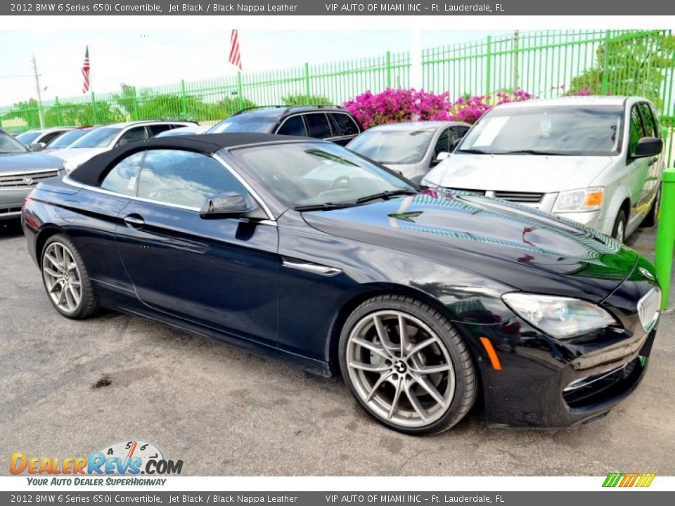 Front 3/4 View of 2012 BMW 6 Series 650i Convertible Photo #5