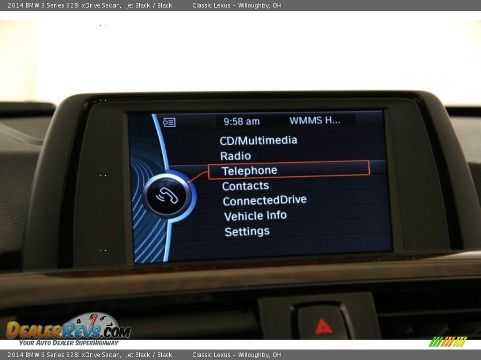 2014 BMW 3 Series 328i xDrive Sedan Jet Black / Black Photo #10