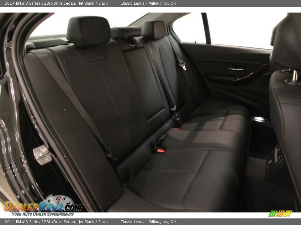 2014 BMW 3 Series 328i xDrive Sedan Jet Black / Black Photo #18