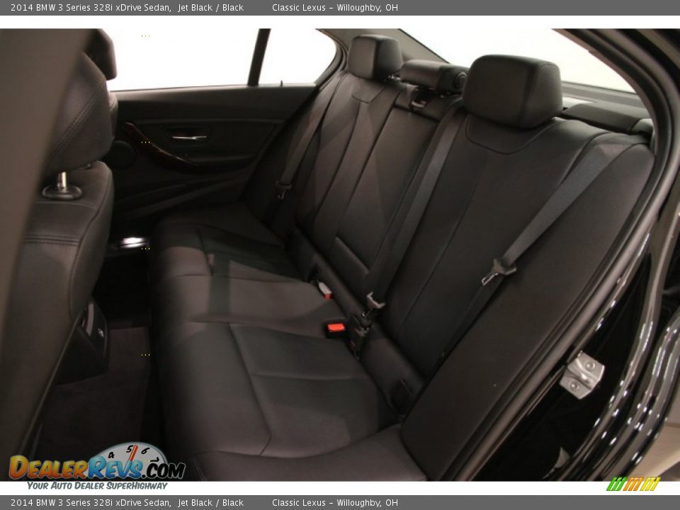 2014 BMW 3 Series 328i xDrive Sedan Jet Black / Black Photo #19