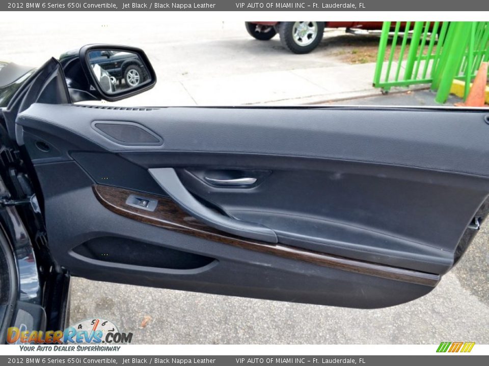 Door Panel of 2012 BMW 6 Series 650i Convertible Photo #15