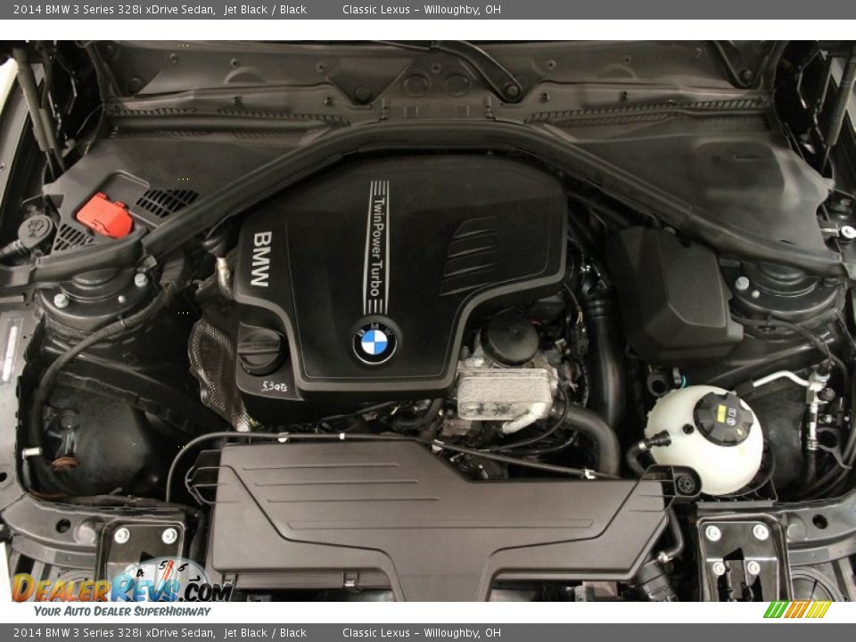 2014 BMW 3 Series 328i xDrive Sedan Jet Black / Black Photo #22