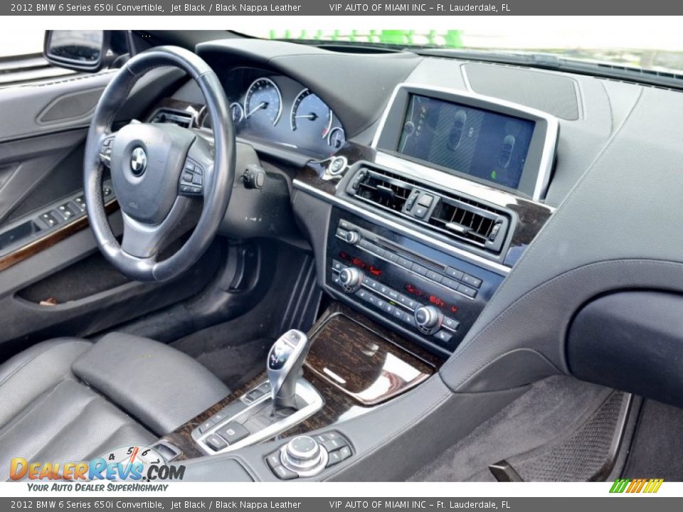 Dashboard of 2012 BMW 6 Series 650i Convertible Photo #17