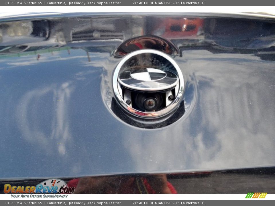 2012 BMW 6 Series 650i Convertible Jet Black / Black Nappa Leather Photo #26