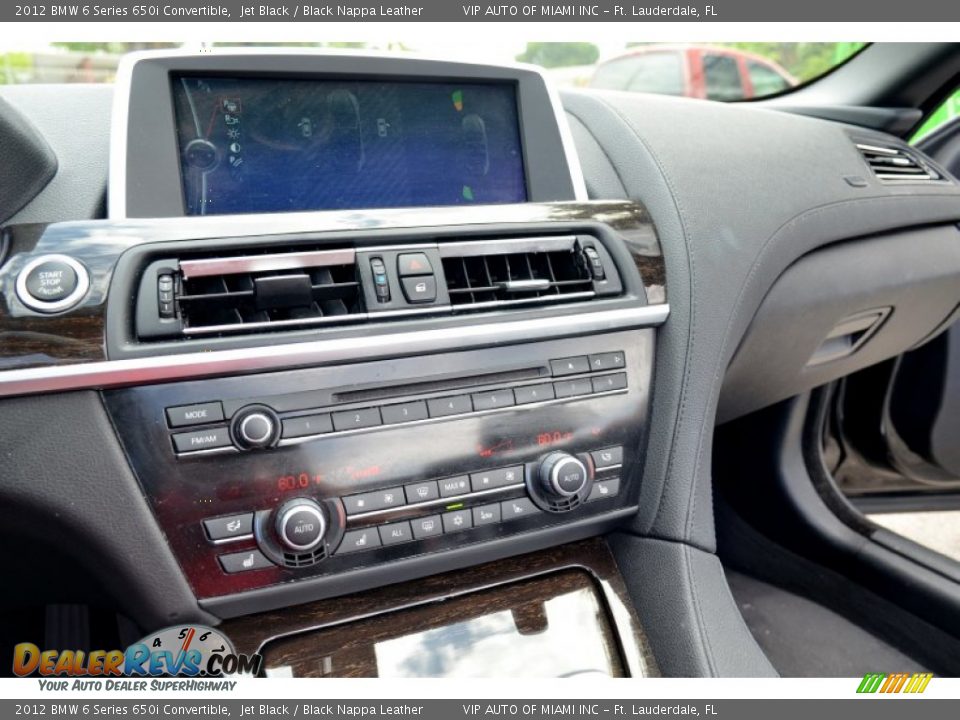 2012 BMW 6 Series 650i Convertible Jet Black / Black Nappa Leather Photo #27