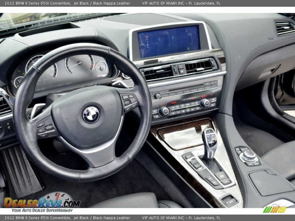 Dashboard of 2012 BMW 6 Series 650i Convertible Photo #31