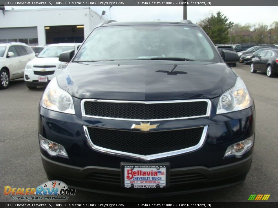 2012 Chevrolet Traverse LS Dark Blue Metallic / Dark Gray/Light Gray Photo #2