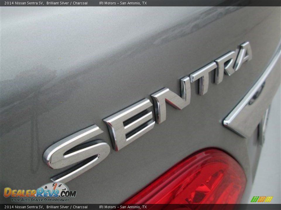 2014 Nissan Sentra SV Brilliant Silver / Charcoal Photo #4