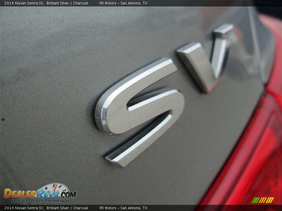 2014 Nissan Sentra SV Brilliant Silver / Charcoal Photo #5