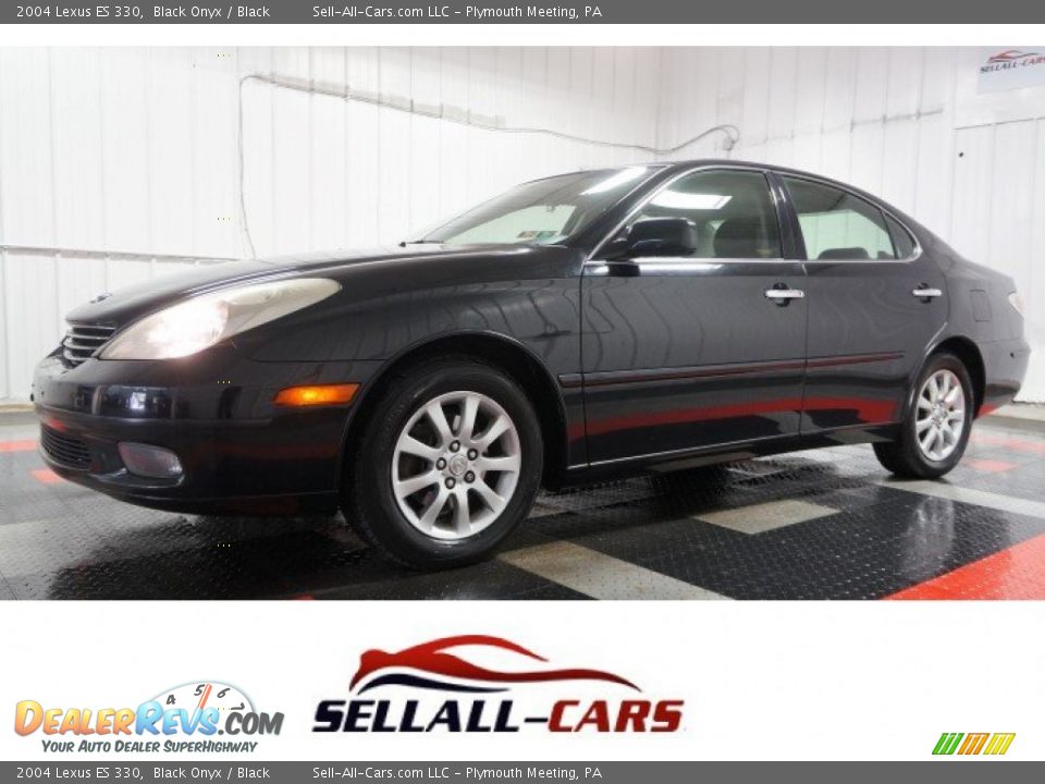 2004 Lexus ES 330 Black Onyx / Black Photo #1