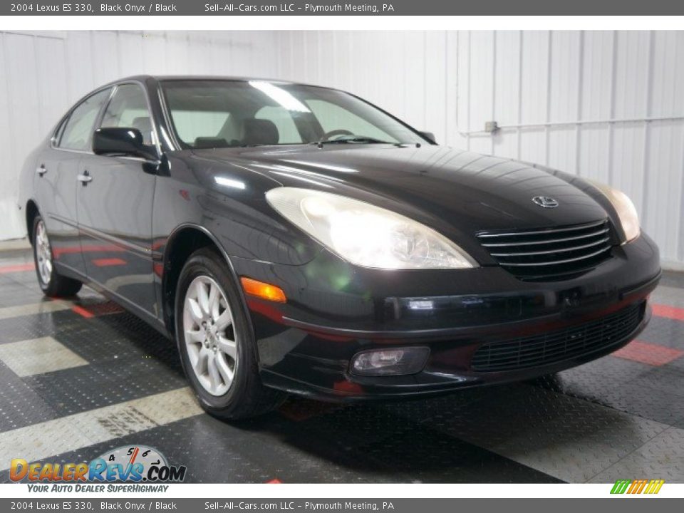 2004 Lexus ES 330 Black Onyx / Black Photo #5