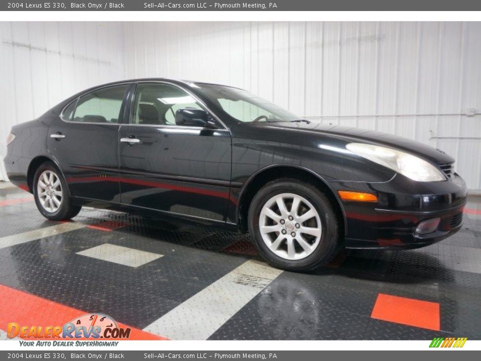 2004 Lexus ES 330 Black Onyx / Black Photo #6